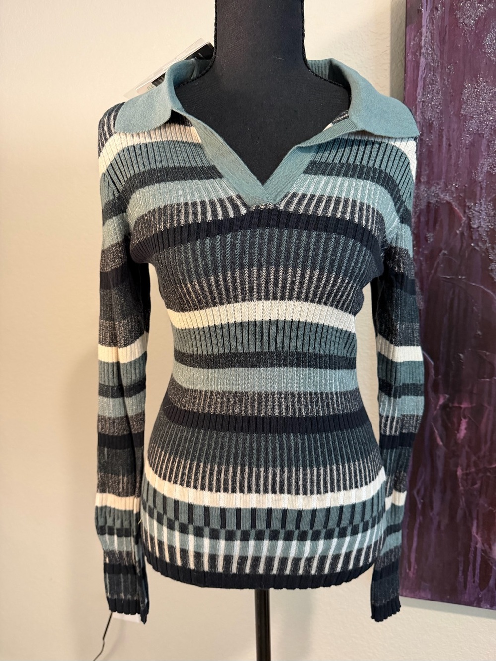Alp N Rock Luisa Polo Sweater Green Large